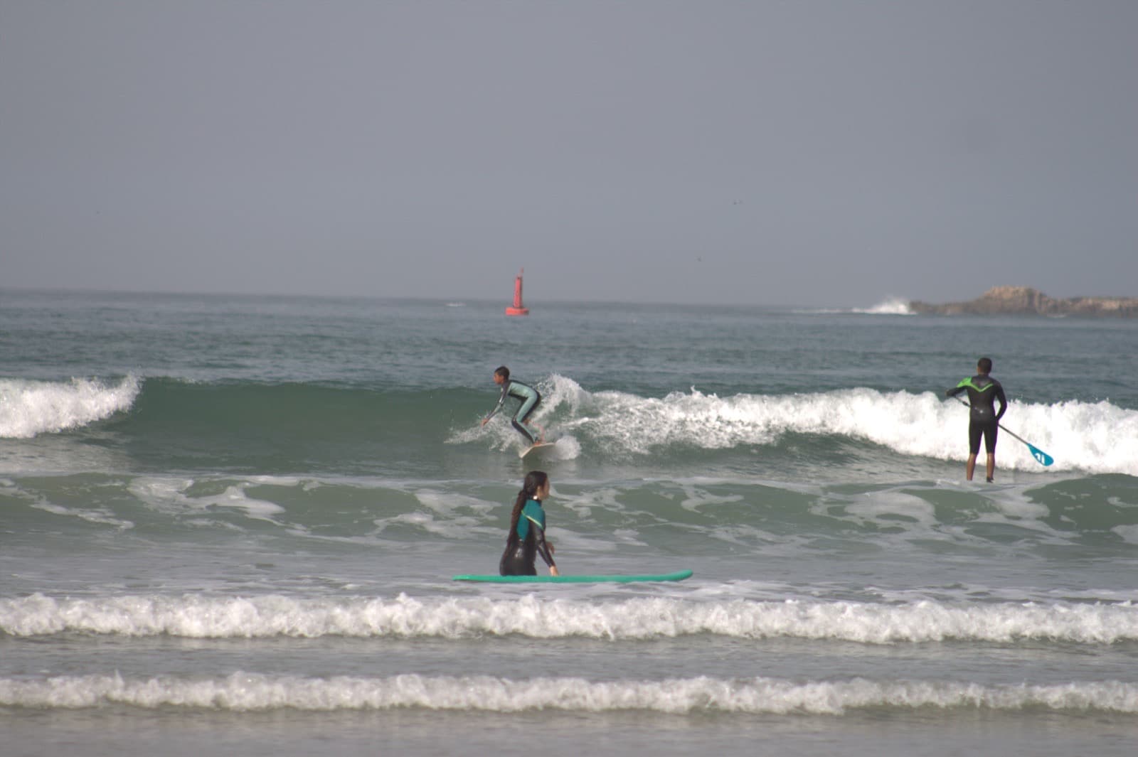 beginner surfer